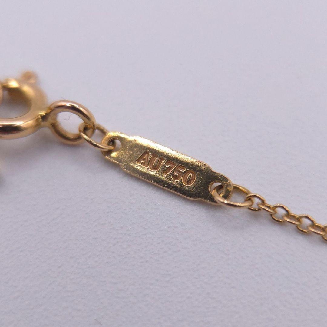 Tiffany ティファニー Tスマイル スモール YG イエローゴールド