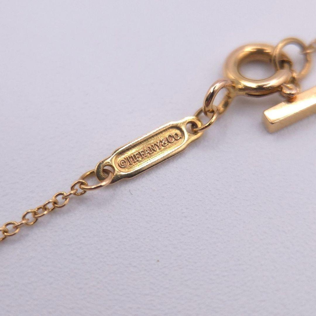 Tiffany ティファニー Tスマイル スモール YG イエローゴールド