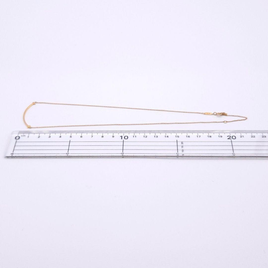 Tiffany ティファニー Tスマイル スモール YG イエローゴールド