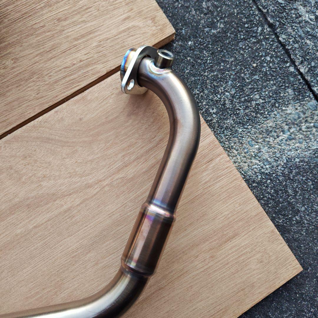 ヨシムラ gsxr125 機械曲R-77S サイクロン　カーボンエンド