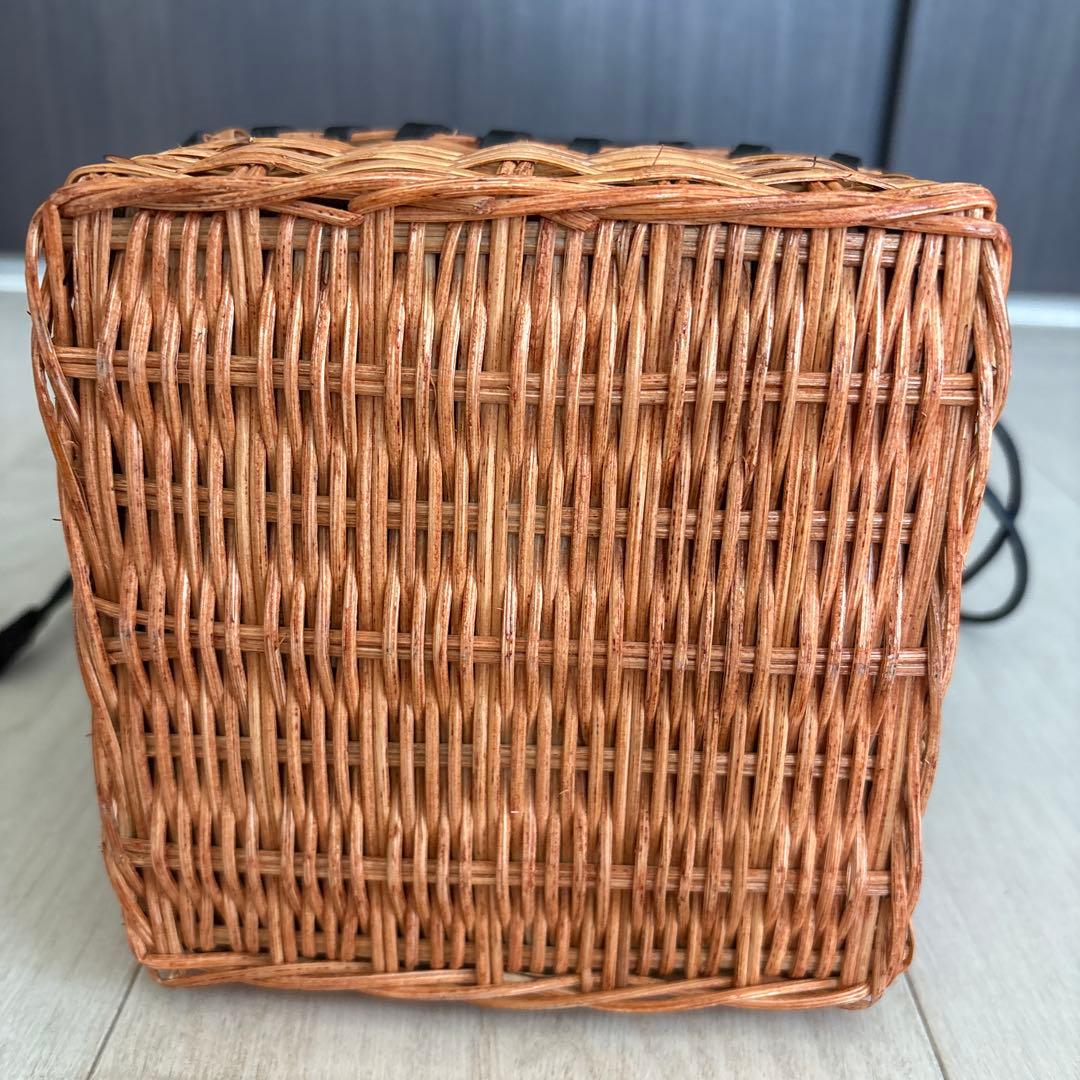 VIOLAd'ORO カゴバッグ　ブラック