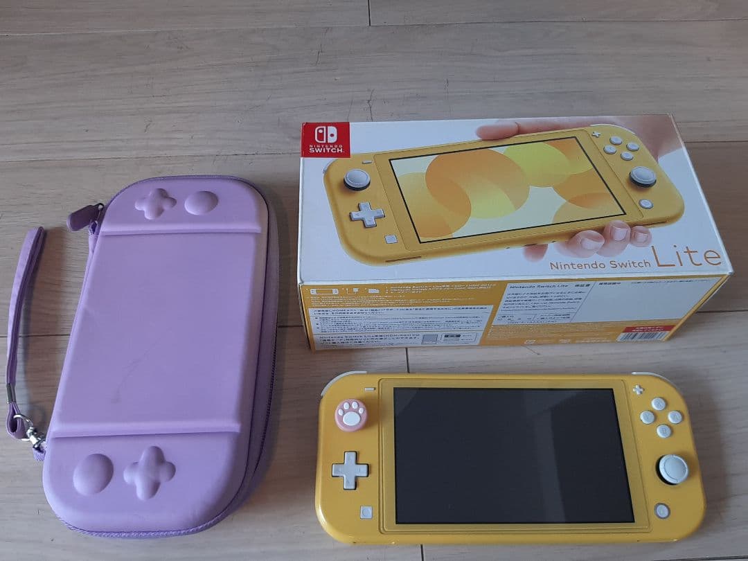 Nintendo Switch Lite イエロー + ゲームカード