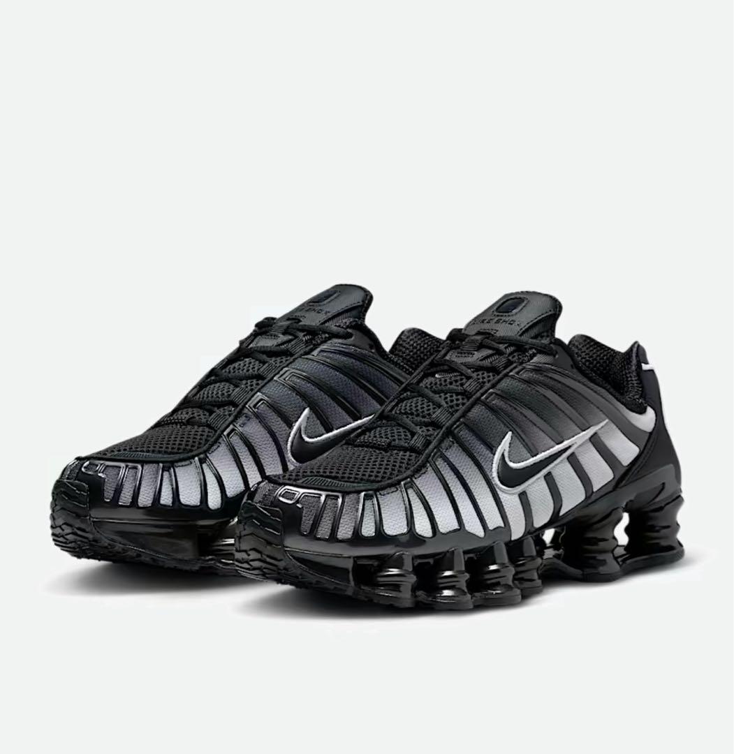 靴 Nike Women's Shox TL Fade \"Off Noir