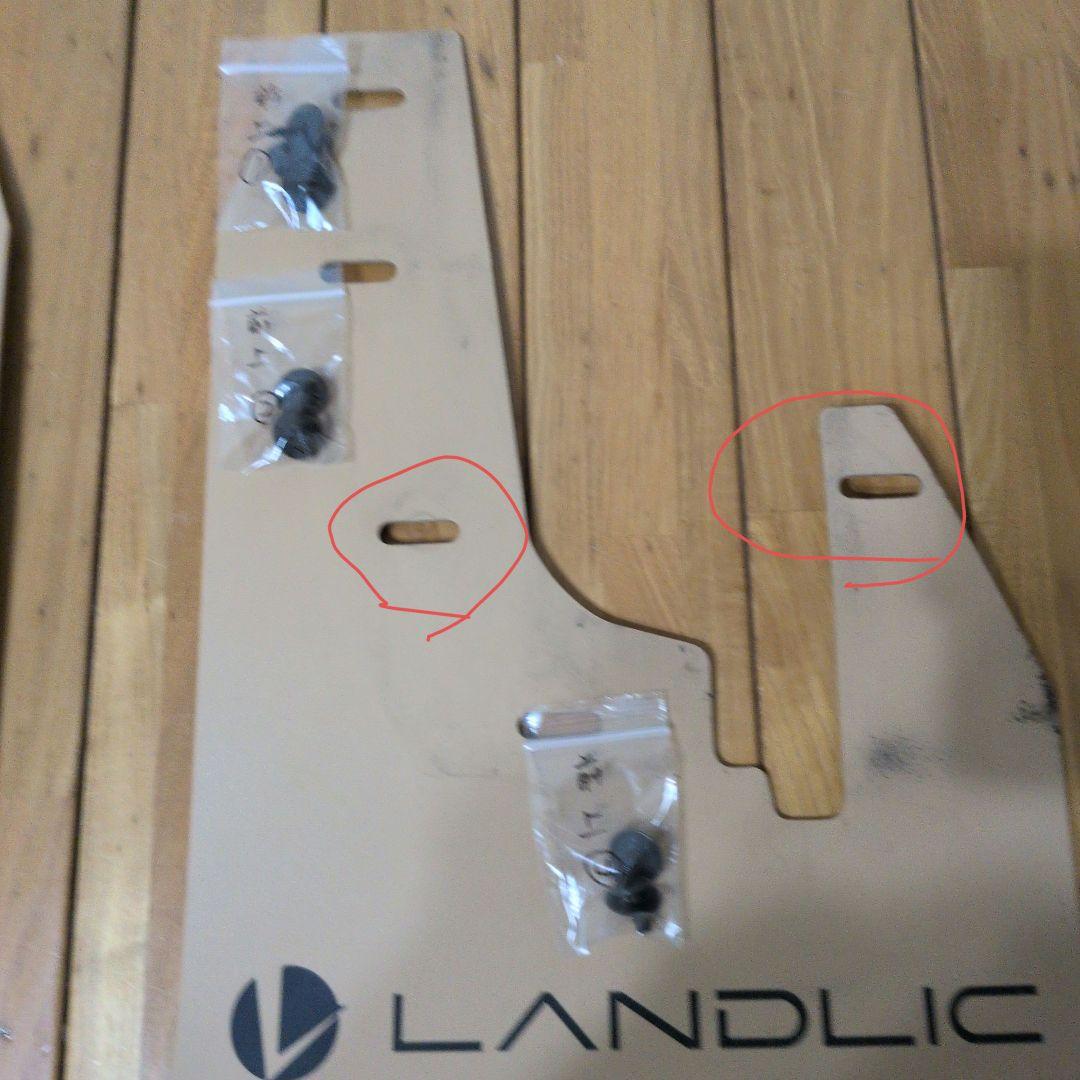 デリカD5後期型ランドリック　マッドフラップ