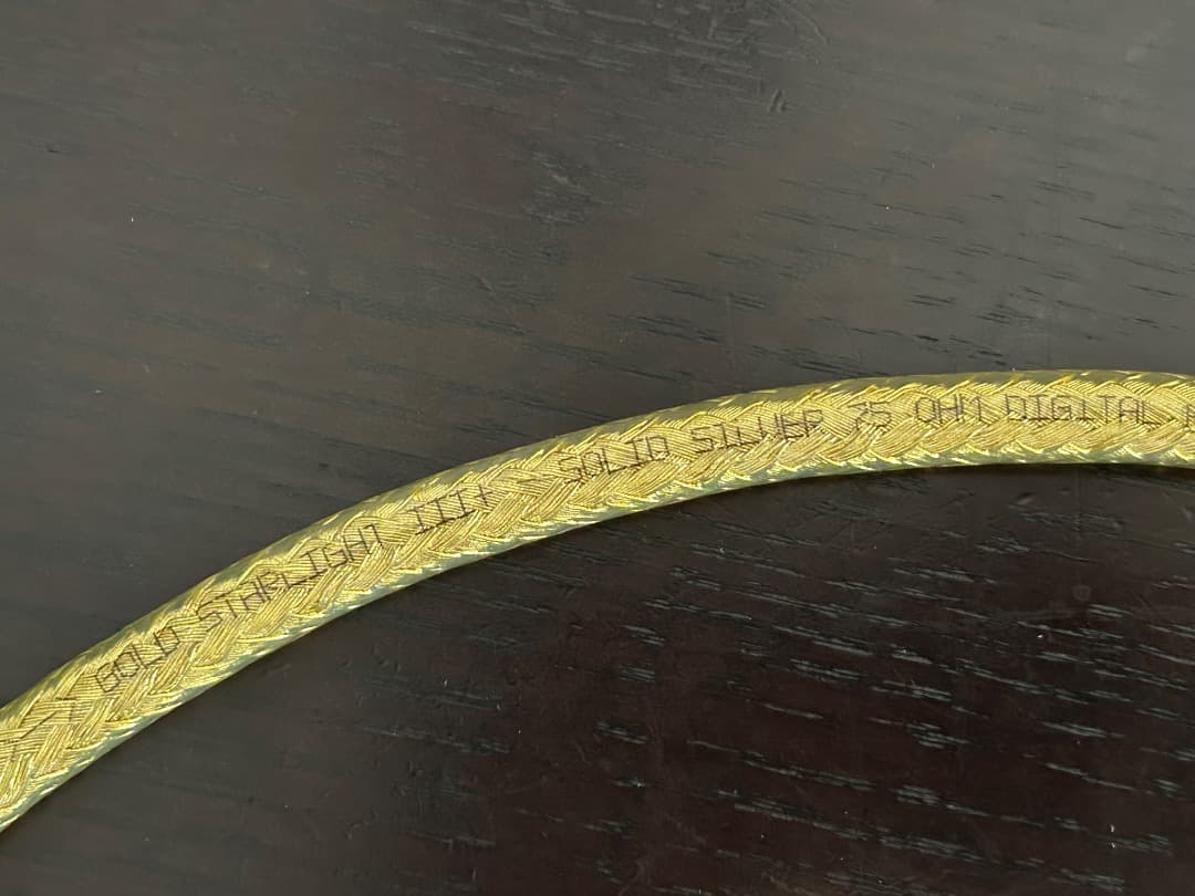 WIREWORLD GOLD STARLIGHT 3+ デジタルケーブル 1m