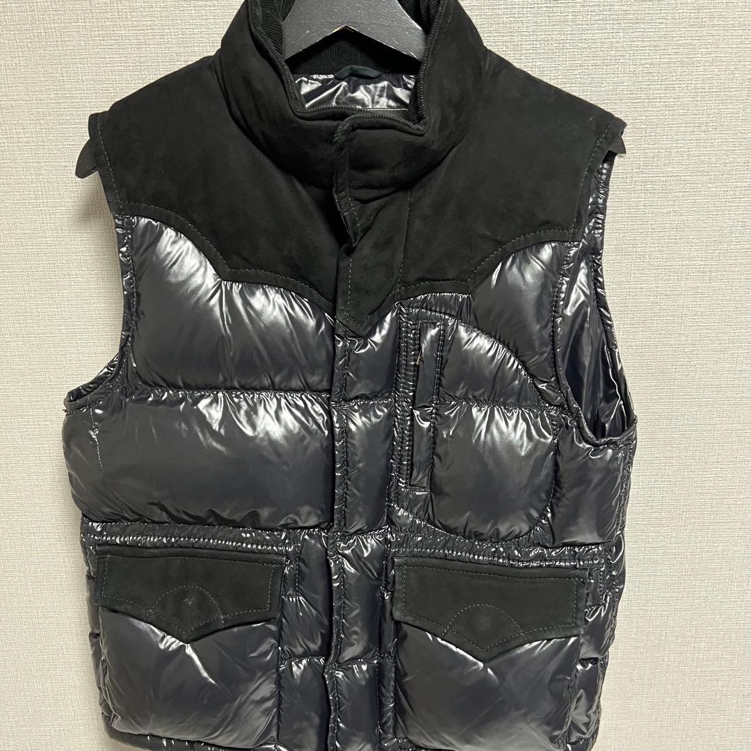 08AW NUMBER (N)INE ダウンベスト ブラック ポートランド期