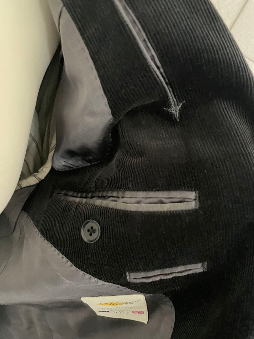 【お値下げ相談可】オーダースーツ コーデュロイ 三揃い