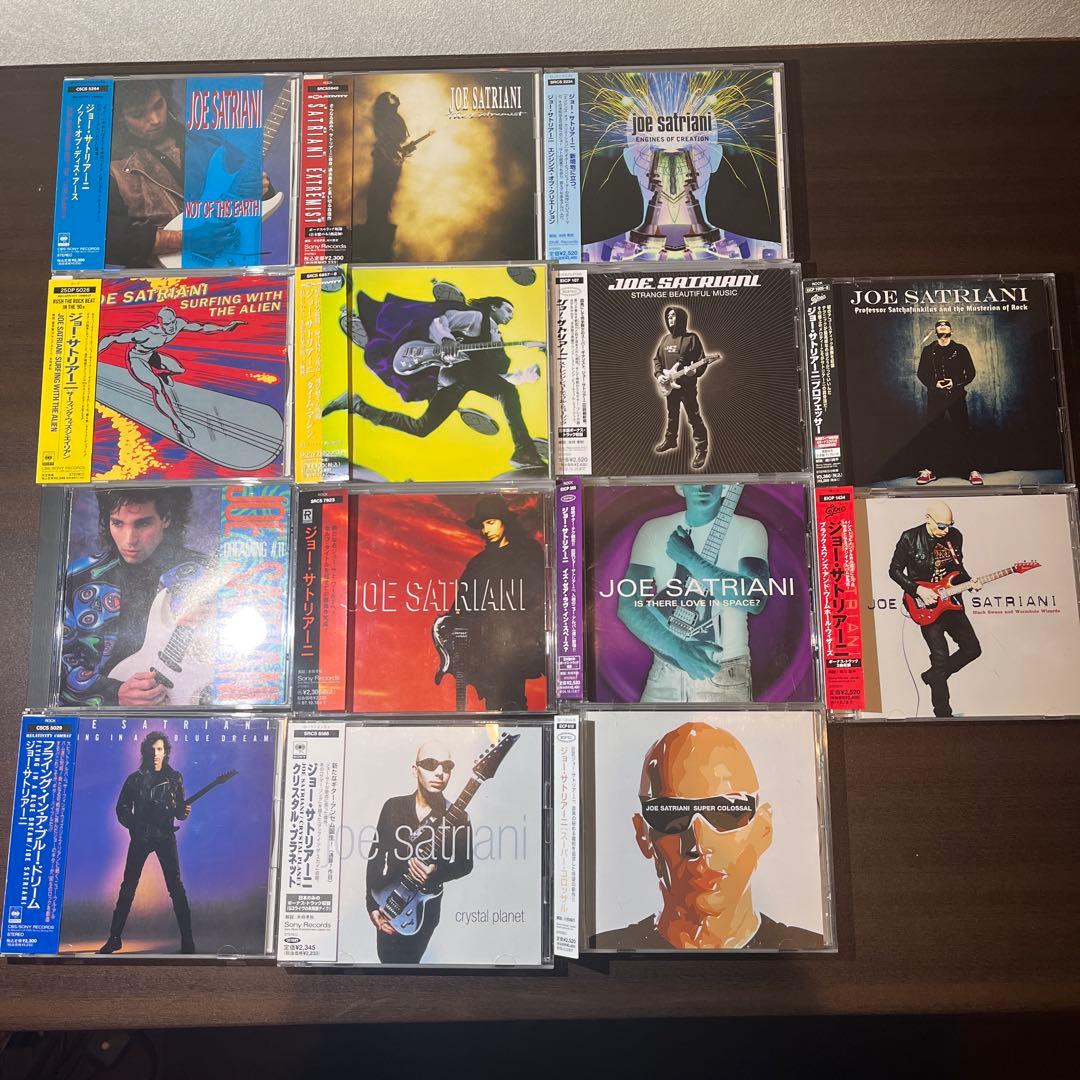 Joe Satriani CDコレクション 14枚セット