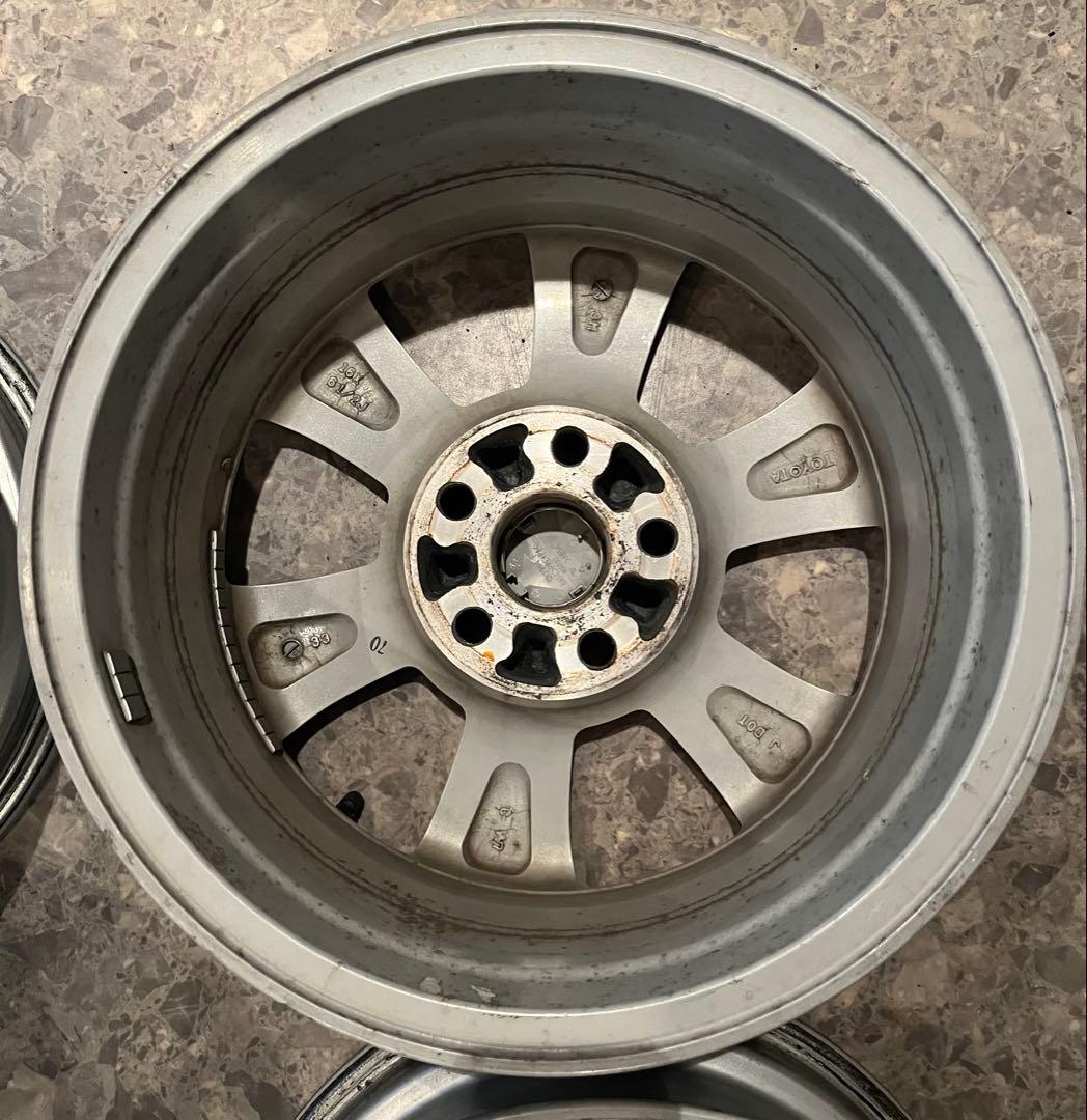 ヴェルファイア アルファード 純正アルミホイール シルバー 4本セット②