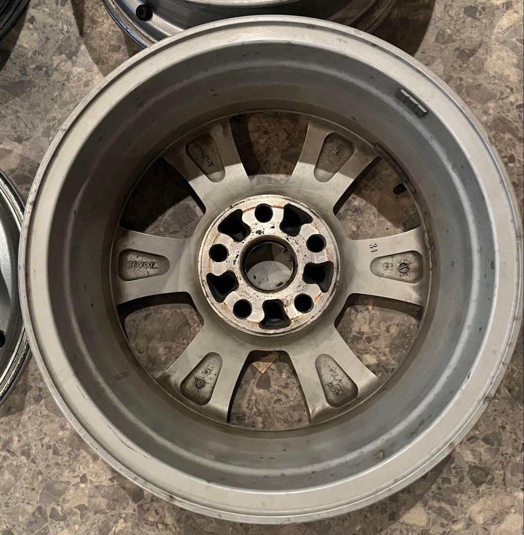 ヴェルファイア アルファード 純正アルミホイール シルバー 4本セット②