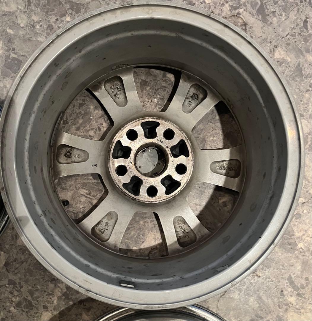 ヴェルファイア アルファード 純正アルミホイール シルバー 4本セット②
