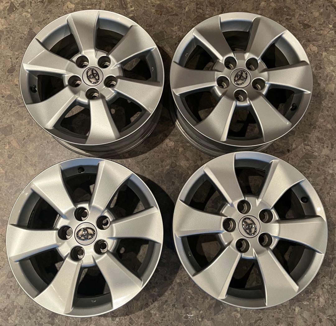 ヴェルファイア アルファード 純正アルミホイール シルバー 4本セット②