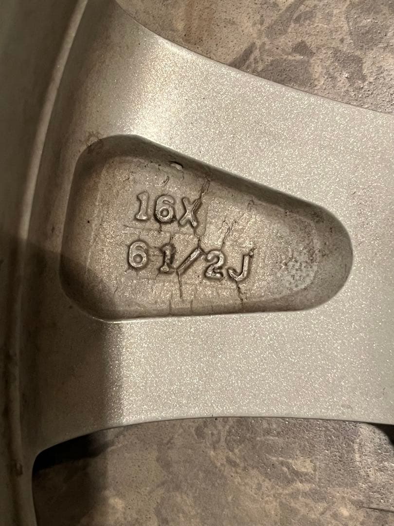 ヴェルファイア アルファード 純正アルミホイール シルバー 4本セット②