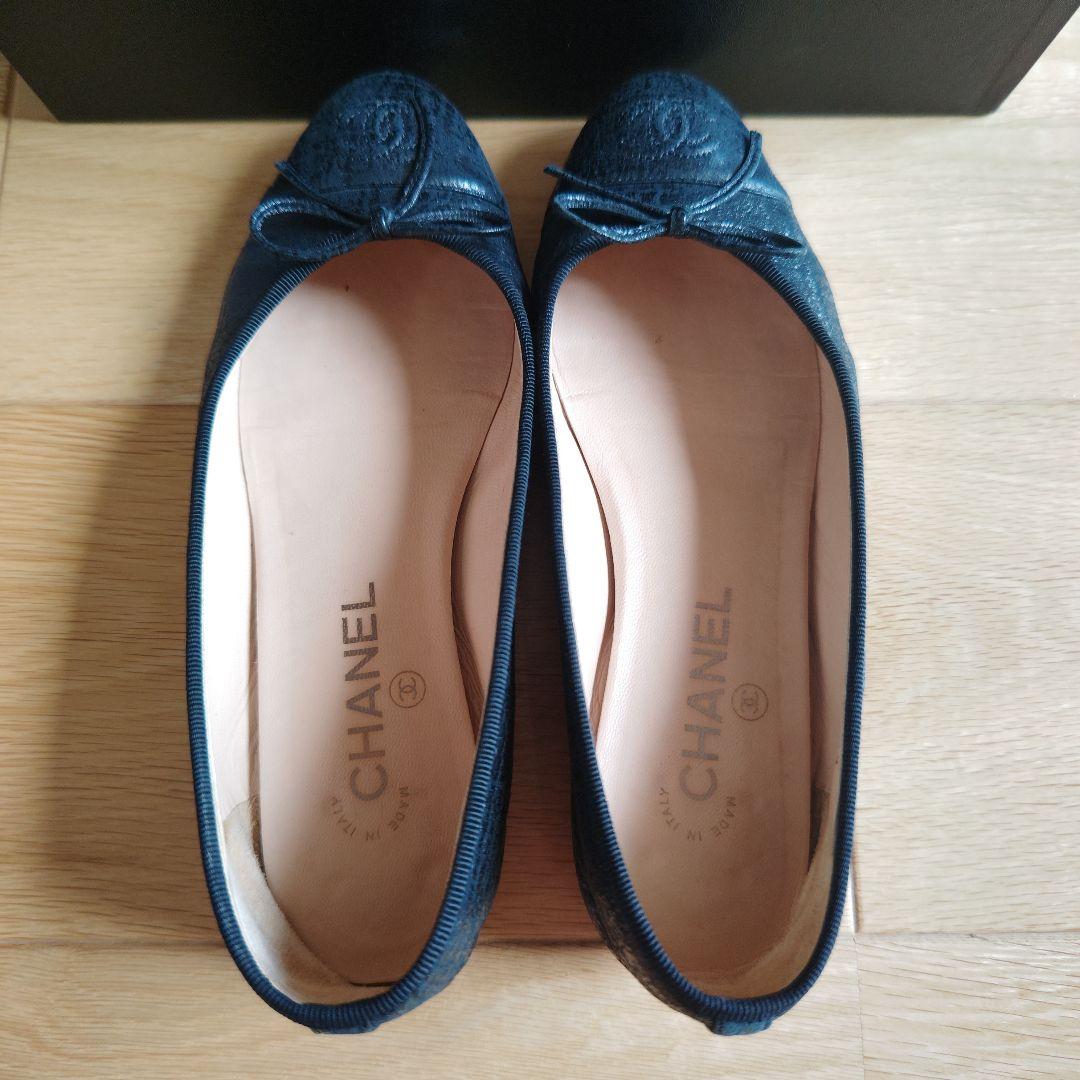 フリマですCHANEL　バレリーナシューズ