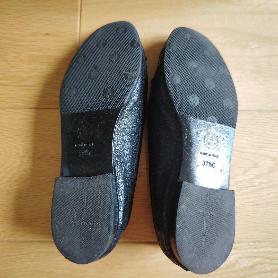 フリマですCHANEL　バレリーナシューズ