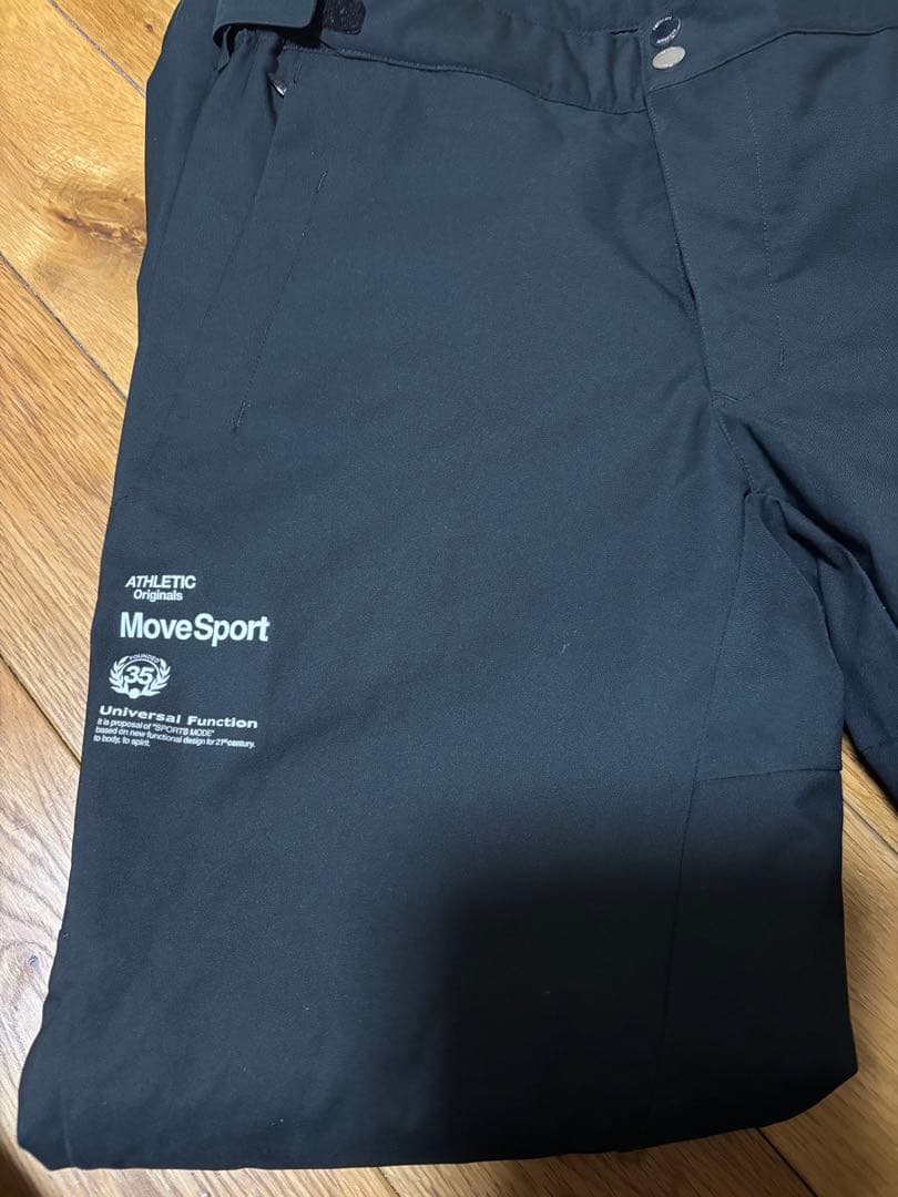 DESCENTE move sport メンズスキーパンツ　黒　 XOサイズ