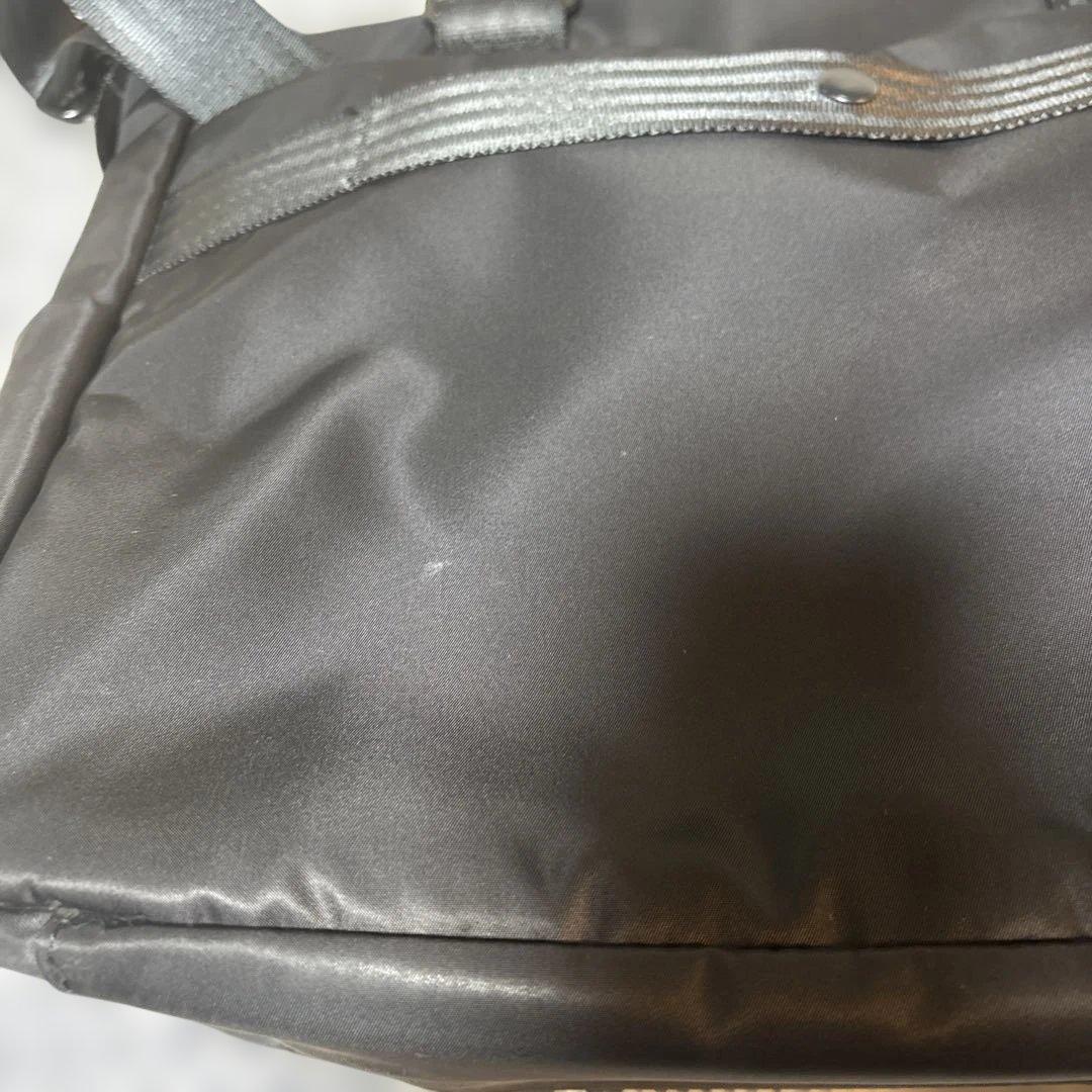 マンハッタンポーテージブラックレーベル ツイル トートバッグ 黒 ビジネスバッグ