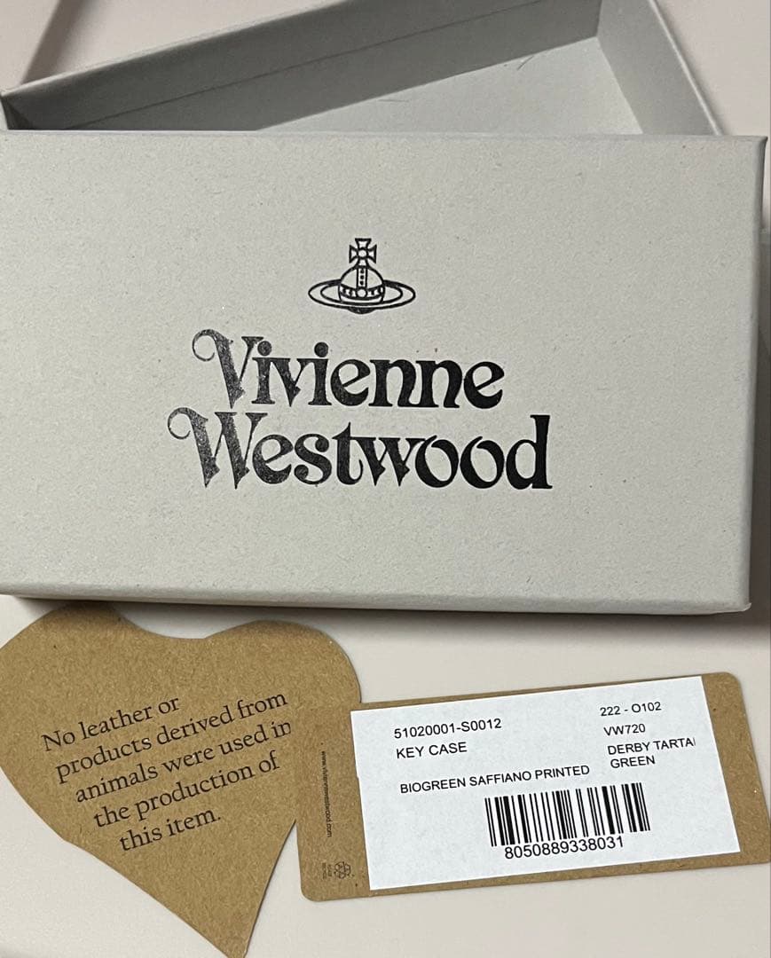 Vivienne Westwood タータンチェック 4連キーケース
