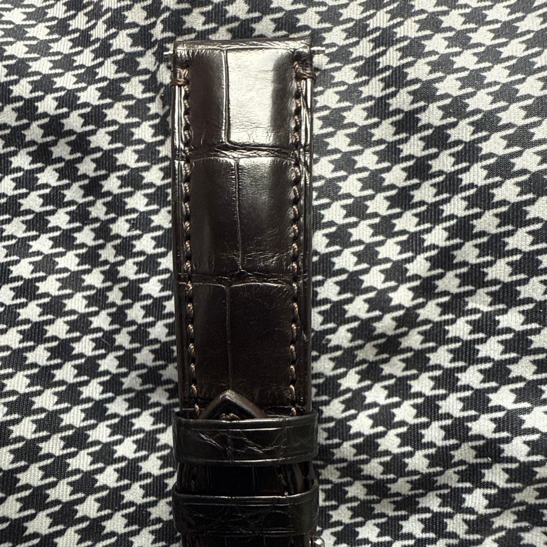 ZENITH純正Dバックルクロコベルト