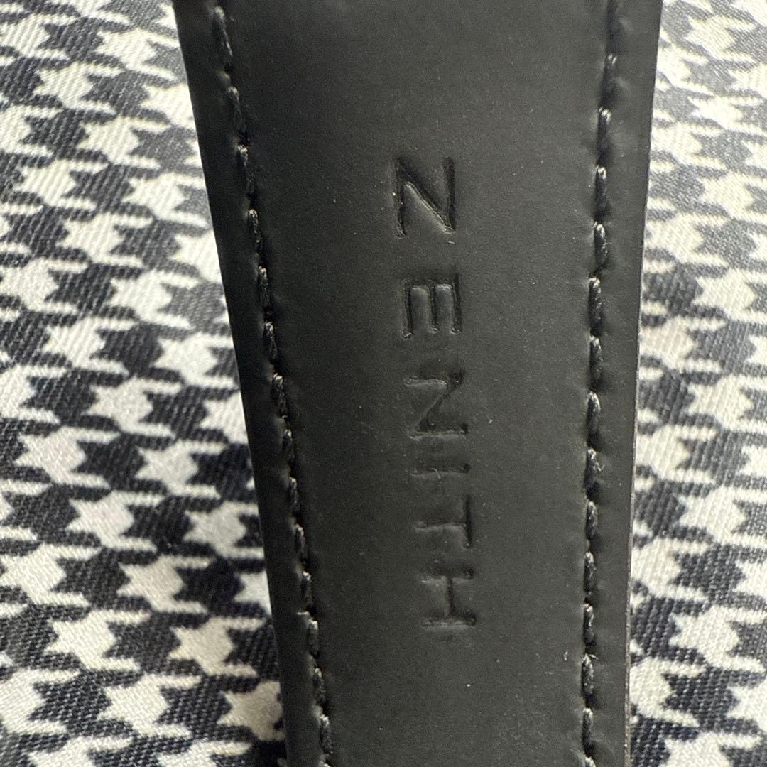 ZENITH純正Dバックルクロコベルト