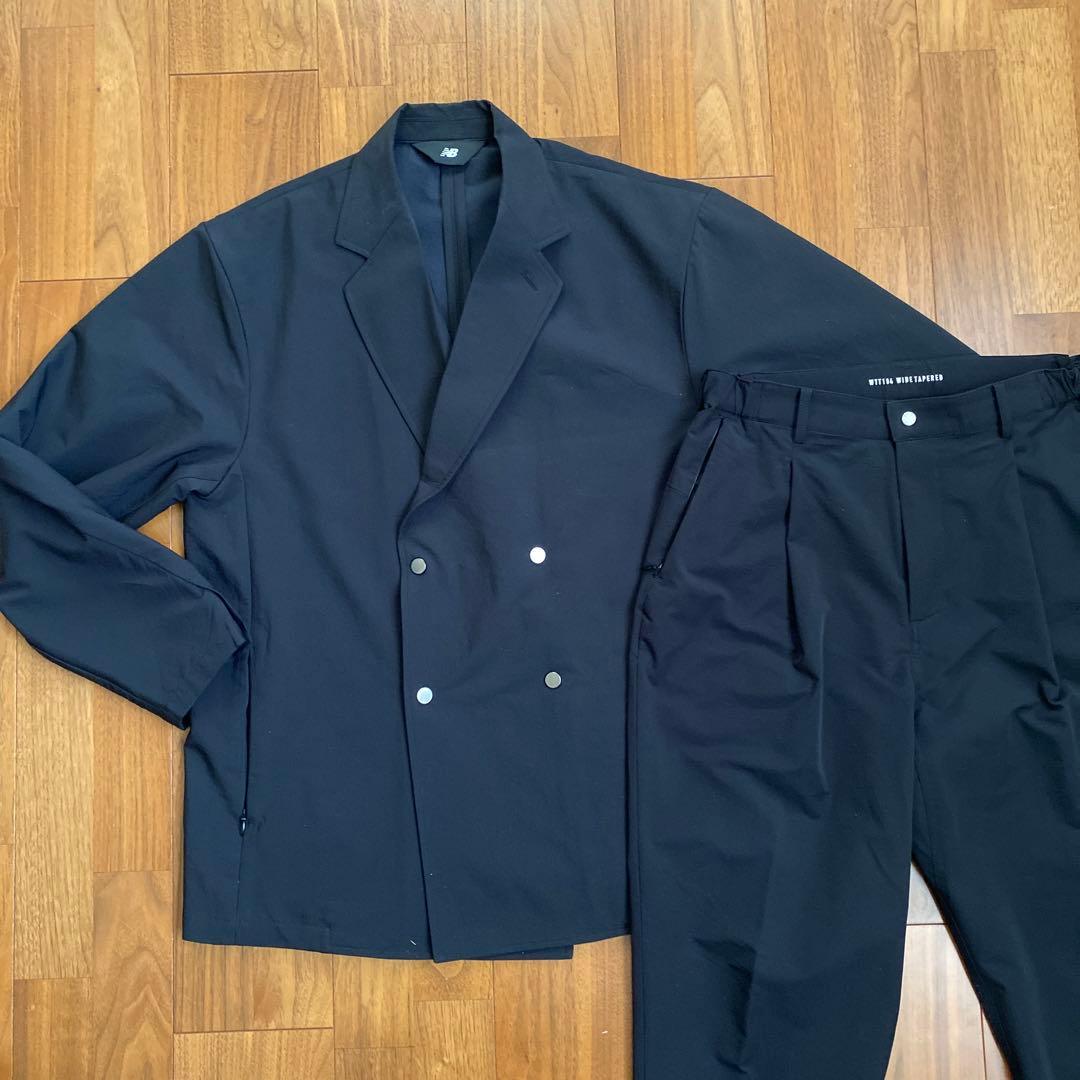 【ニューバランス】MET24 DOUBLE JACKET&PANTS セット