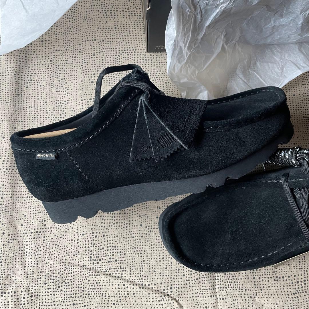 靴 clarks wallabee gtx GORE-TEX