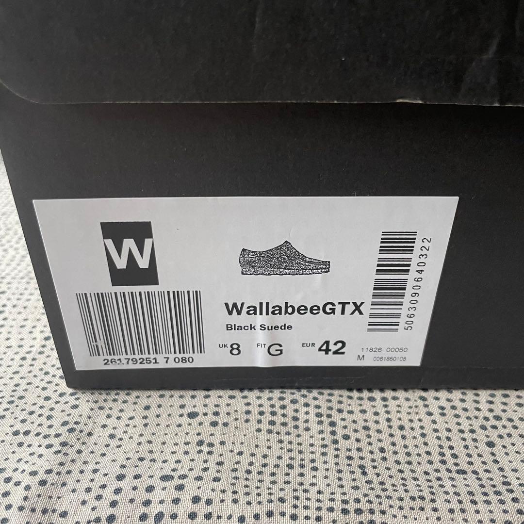 靴 clarks wallabee gtx GORE-TEX