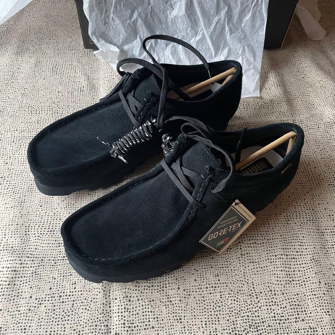 靴 clarks wallabee gtx GORE-TEX