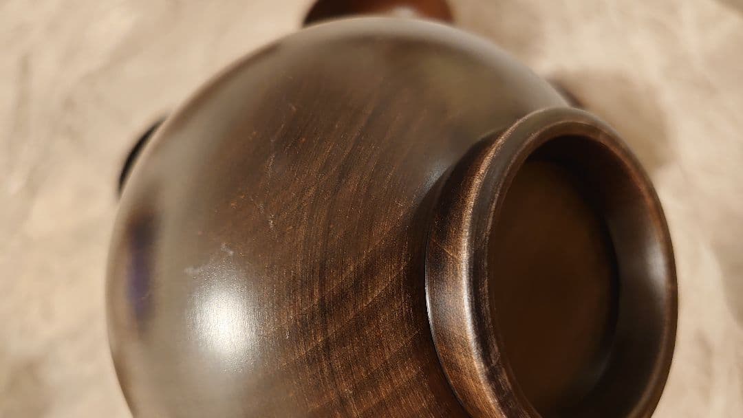 しらさぎ椀 M 漆黒 4個セット