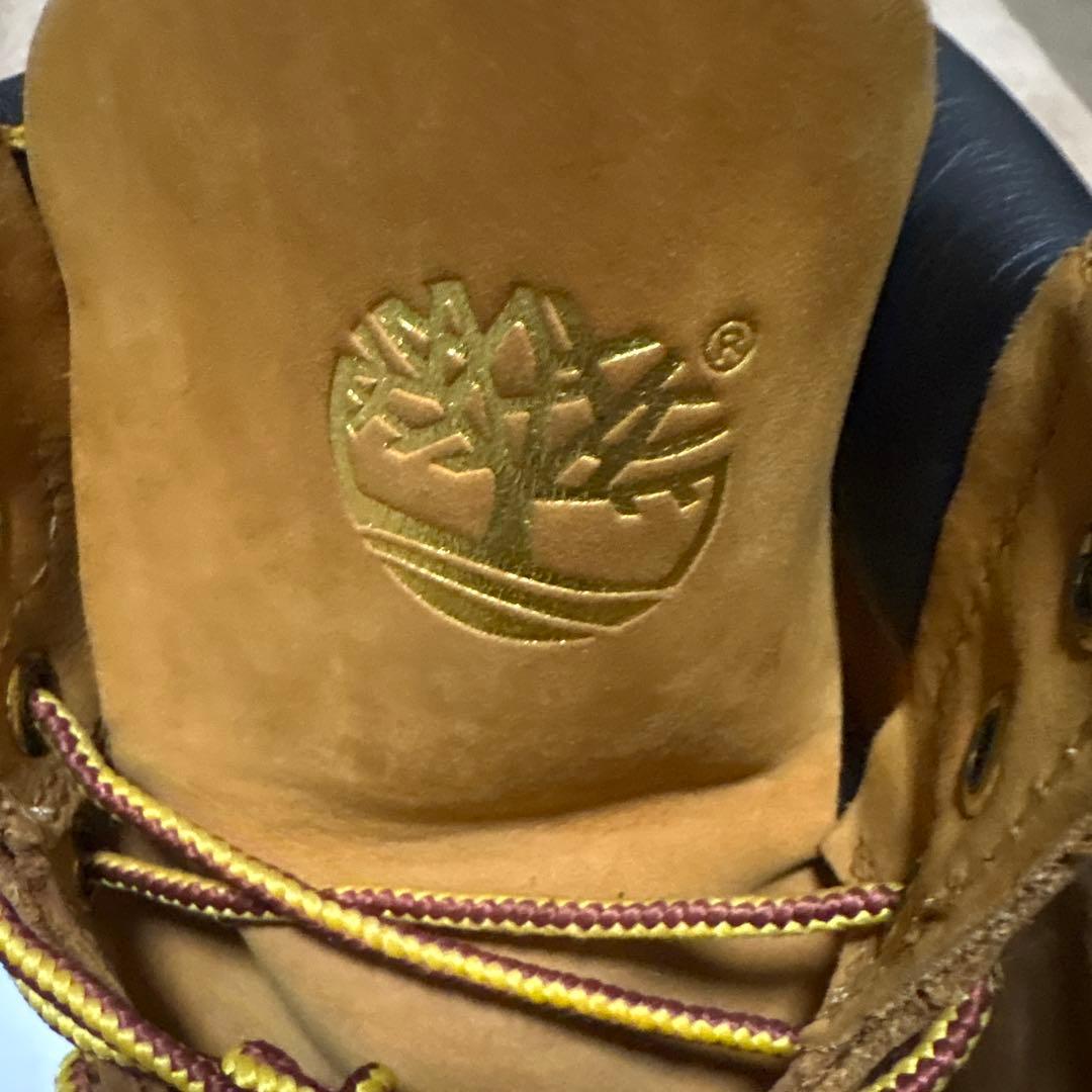 Timberland ブラウンレザー ハイカットブーツ