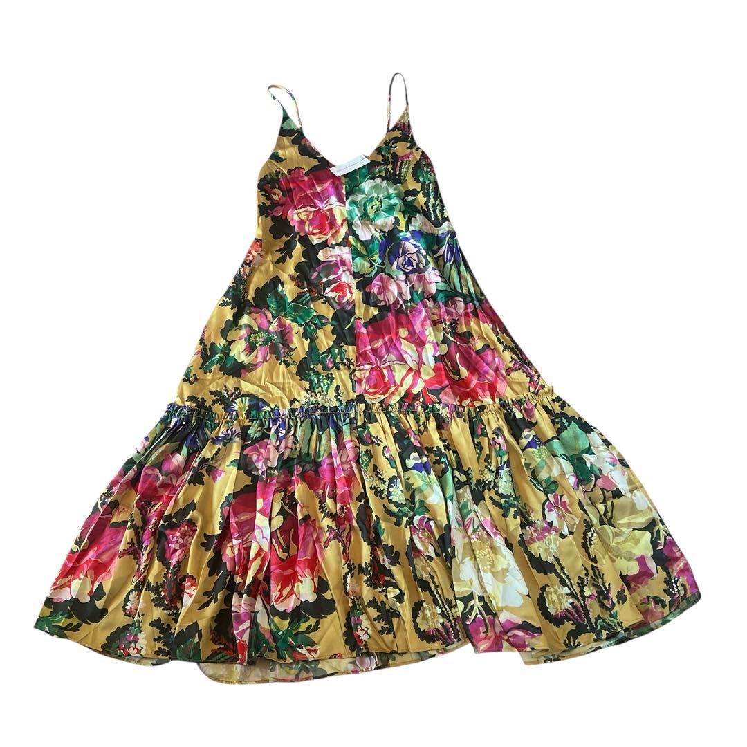 Dries van noten フロラー　花柄　キャミソールワンピース 名作