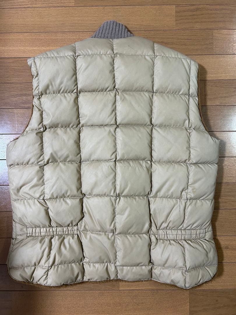 70s TEMPCO リバーシブル ダウンベスト グースダウン M/L