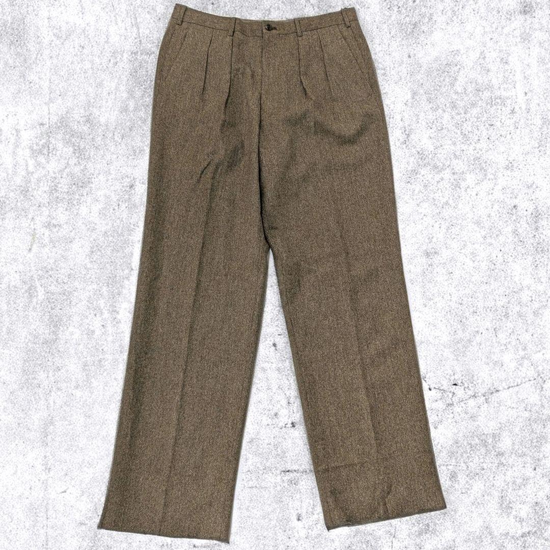 Vintage 80s タケオキクチ ツイード 成人式 セットアップ スーツ