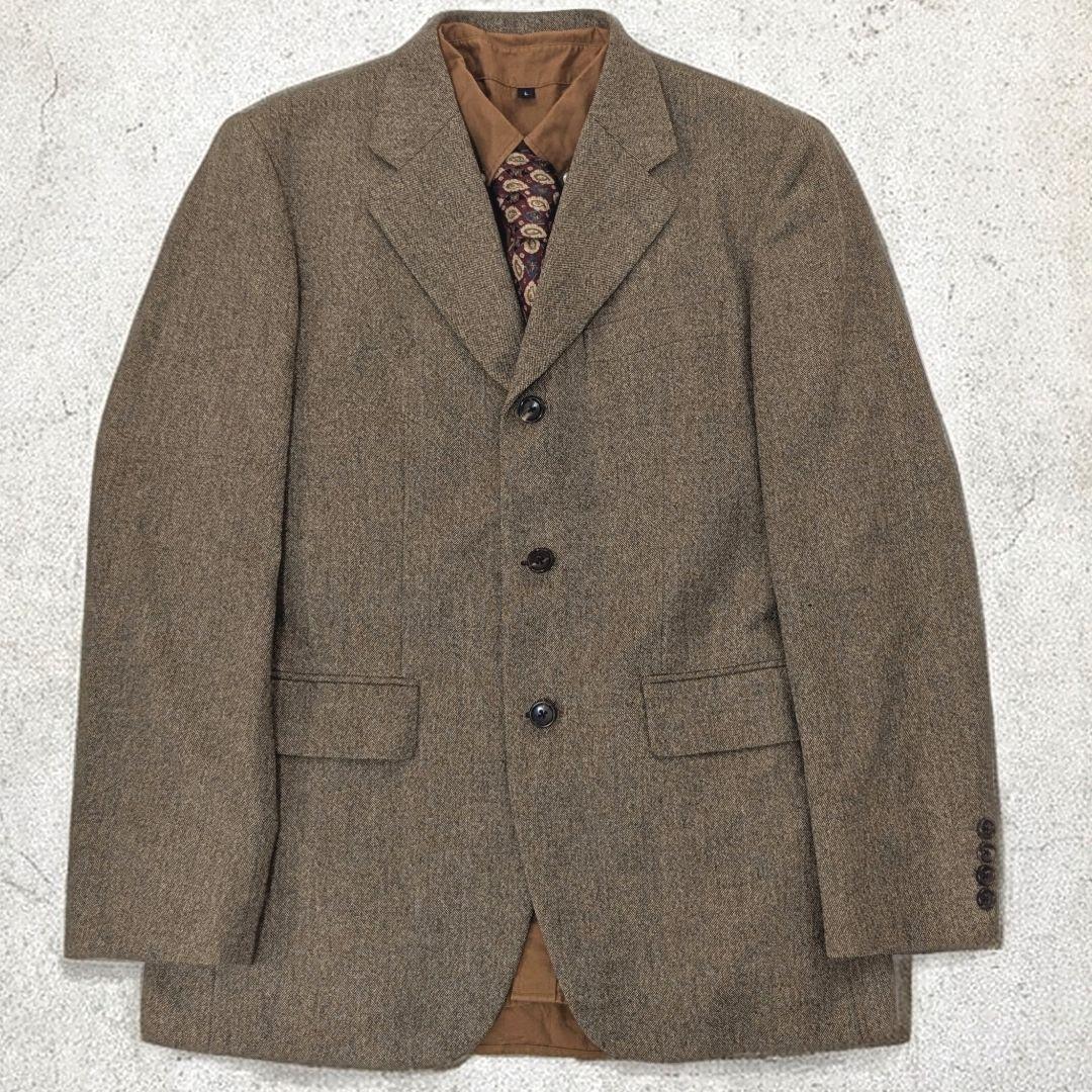 Vintage 80s タケオキクチ ツイード 成人式 セットアップ スーツ