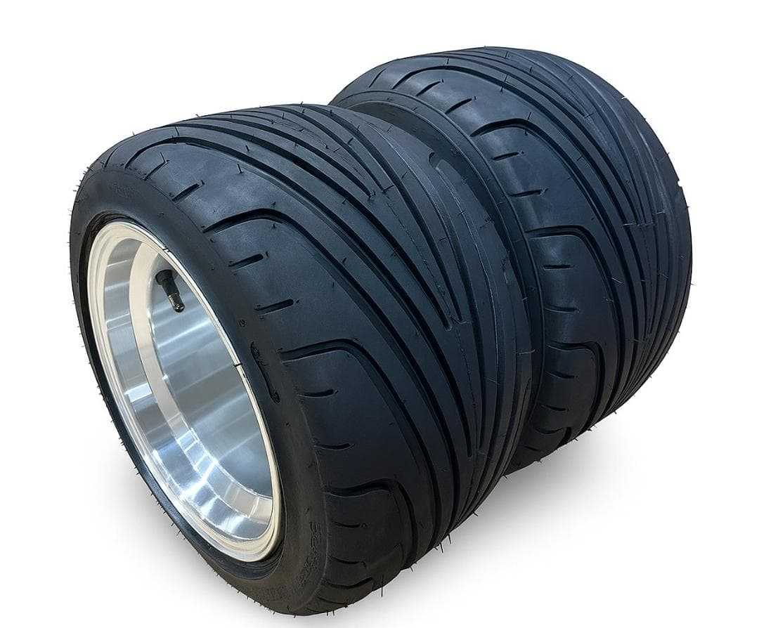 ジャイロキャノピー ポン付け ワイドホイール 235/30-10タイヤ