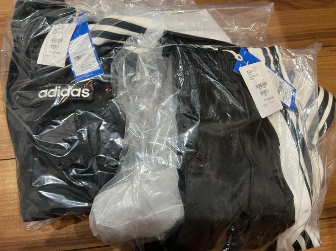 トップス adidas w adibreak velour tt tp Black S