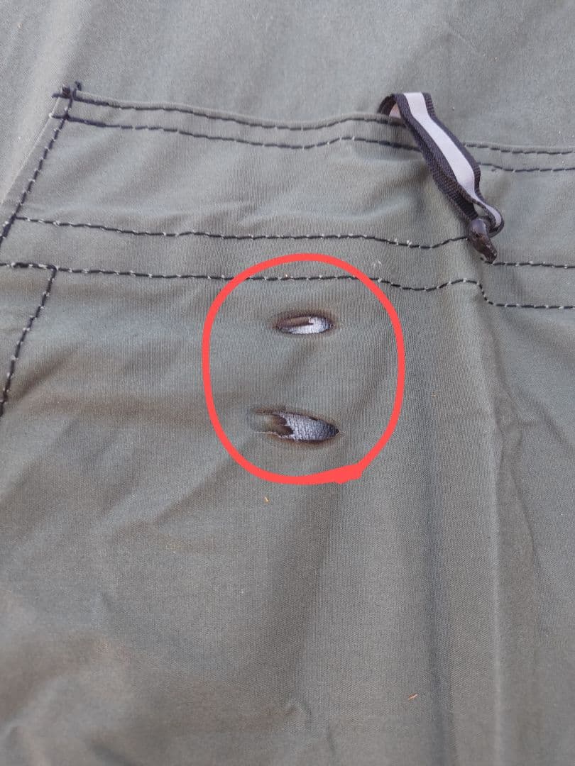 POMOLY パップテント煙突穴付 STOVEHUT TC