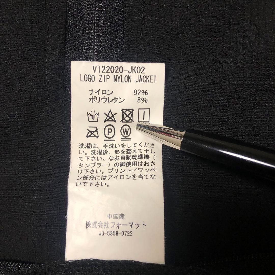 ヴィ・トゥエルヴ 2021年モデル ハーフジップ ジャケット◆ブラック XL