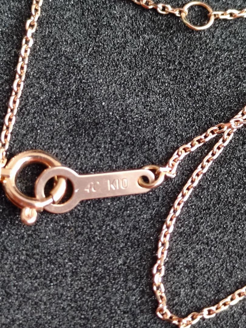 4℃ 10k ネックレス