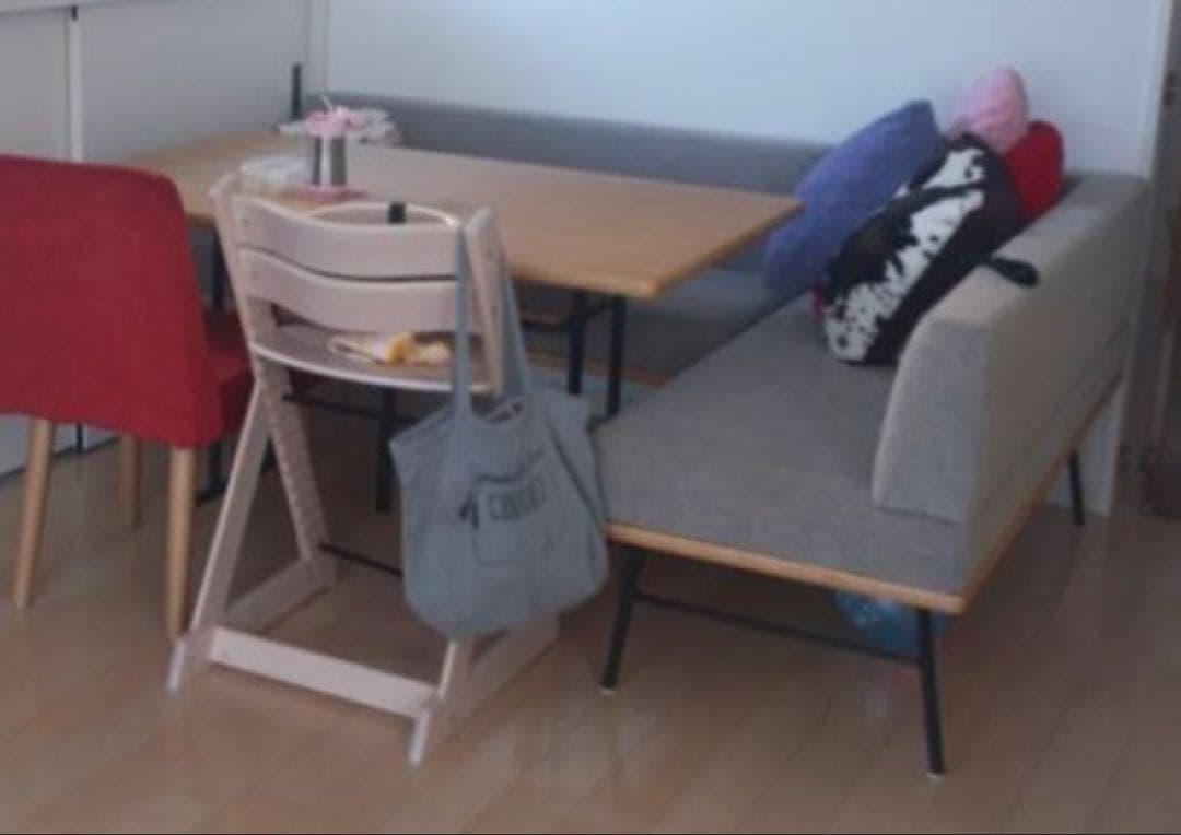 ウニコ　 unico FUNEAT(ファニート) ベンチアーム グレー①