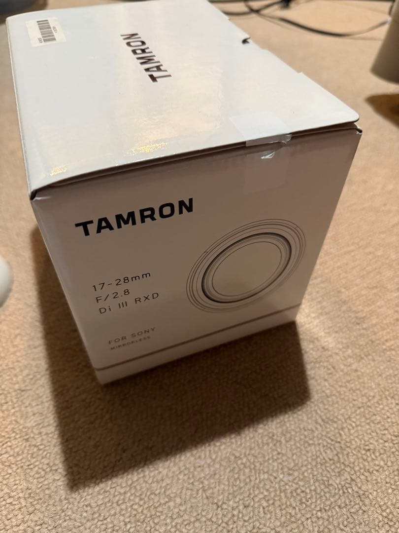 TAMRON17-28mm F/2.8 Di III RXDソニーEマウント