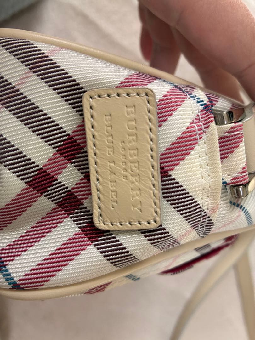 Burberry チェック柄 ショルダーバッグ