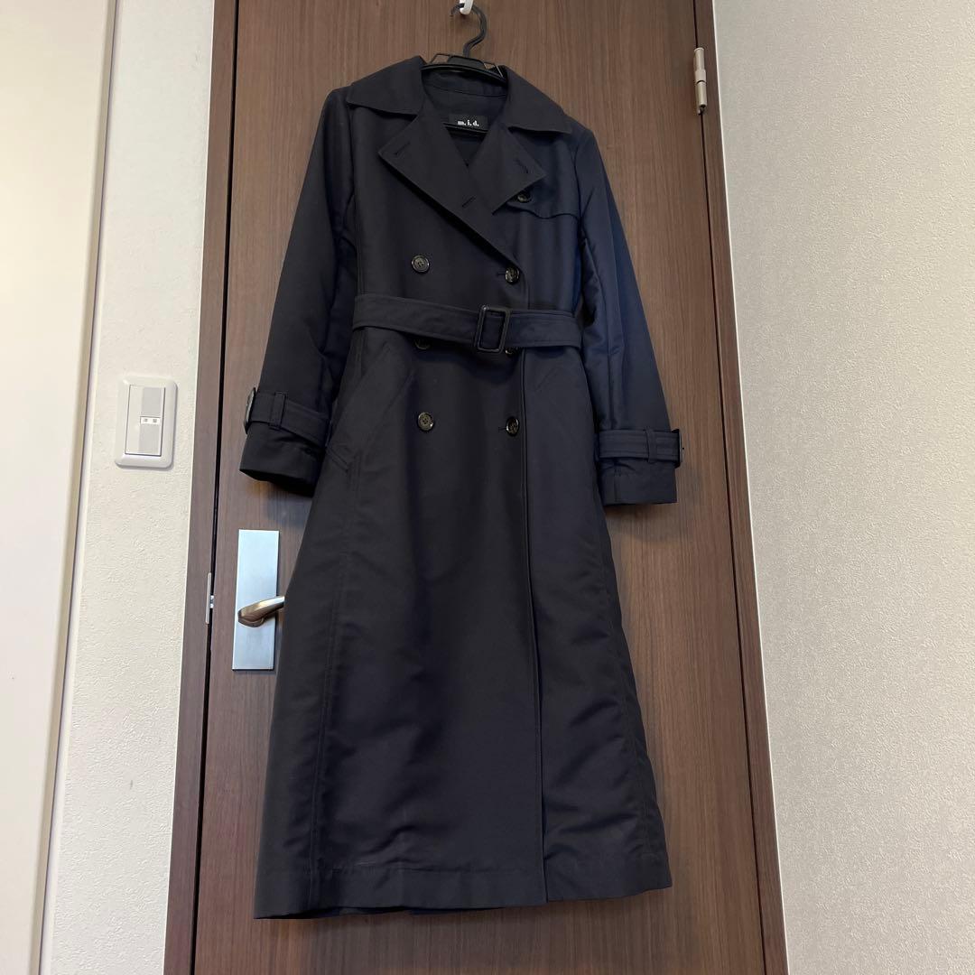 エムプルミエ　ネイビートレンチコート