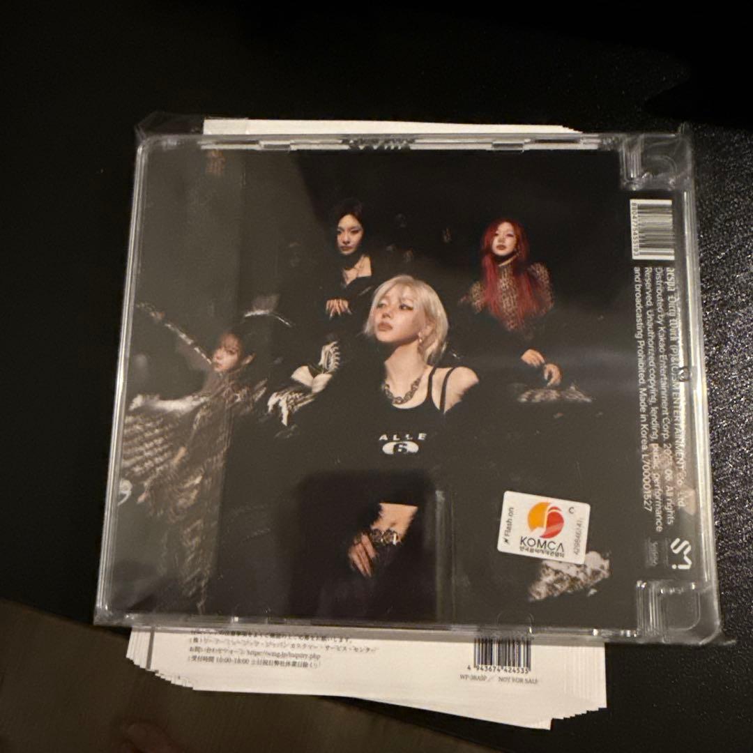 aespa Dirty Work 直筆サイン