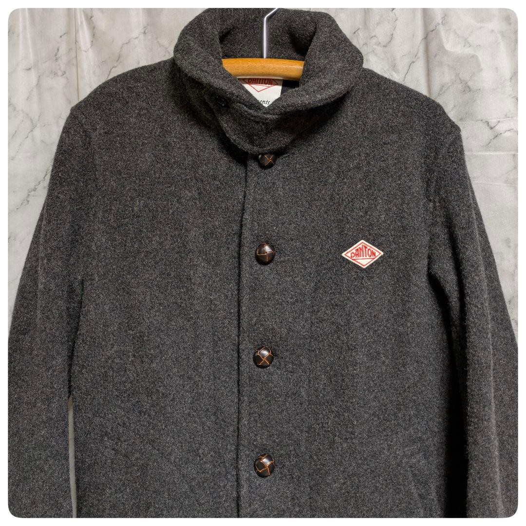 DANTON ダントン ウールモッサラウンドカラージャケット