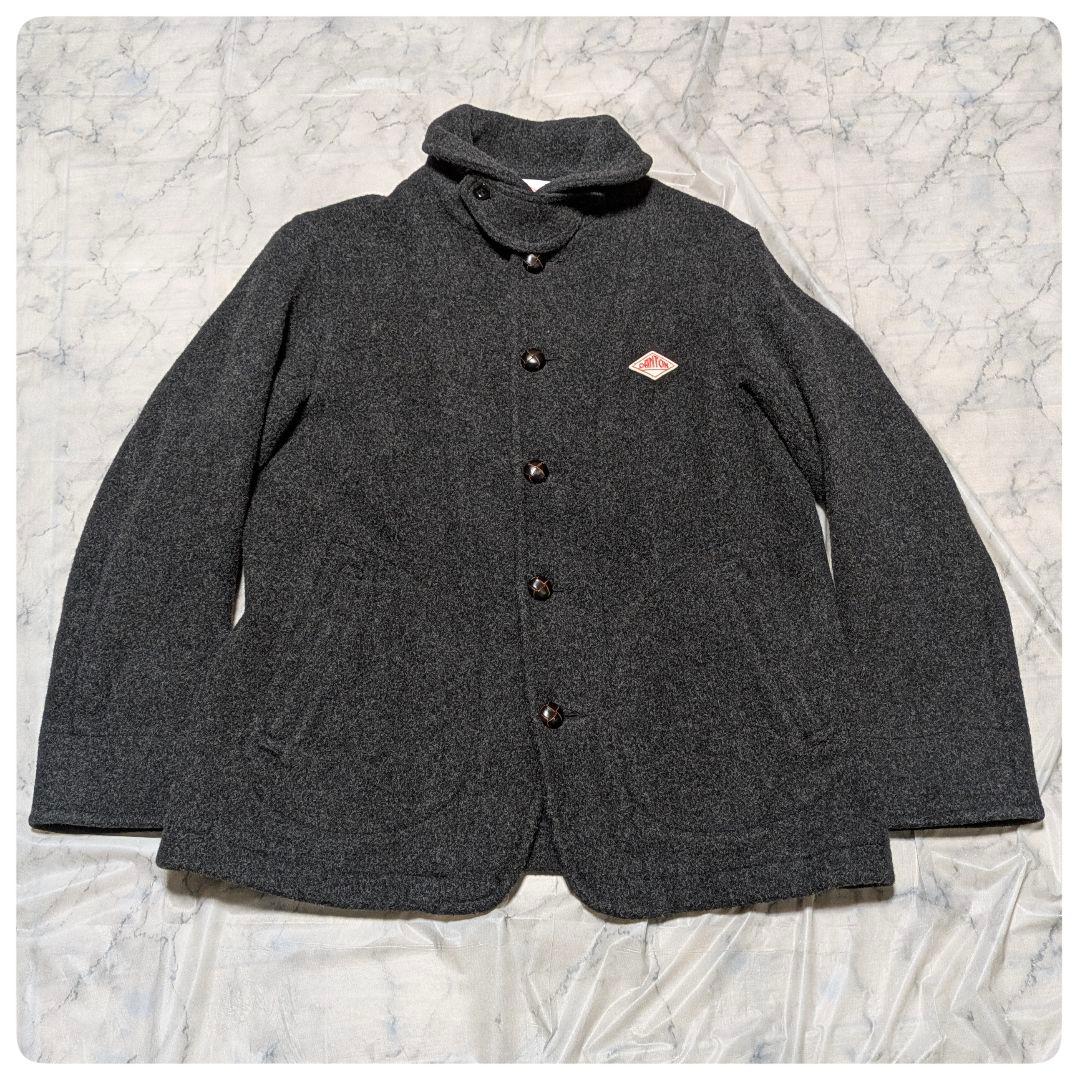 DANTON ダントン ウールモッサラウンドカラージャケット