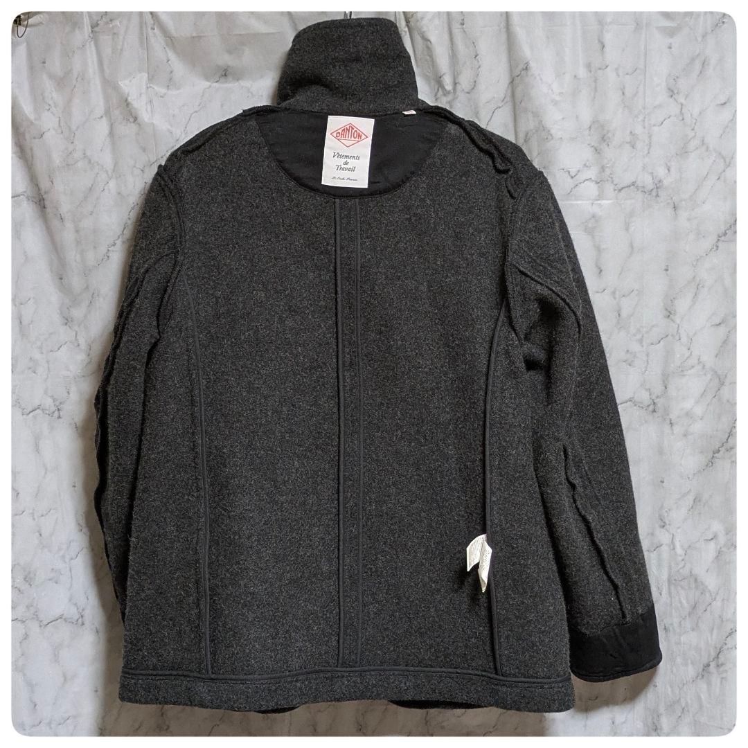 DANTON ダントン ウールモッサラウンドカラージャケット