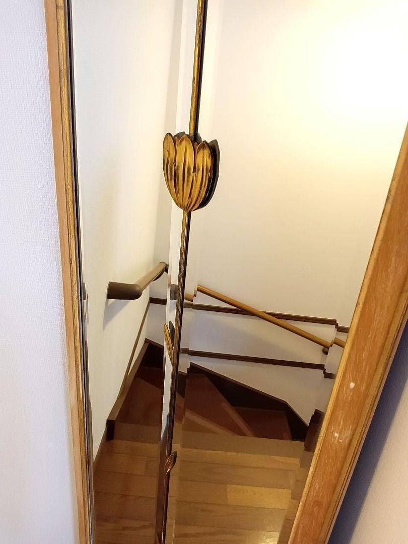 専用出品　なかみ様　アンティーク カントリー調 ミラー 壁掛け鏡 全身鏡 姿見