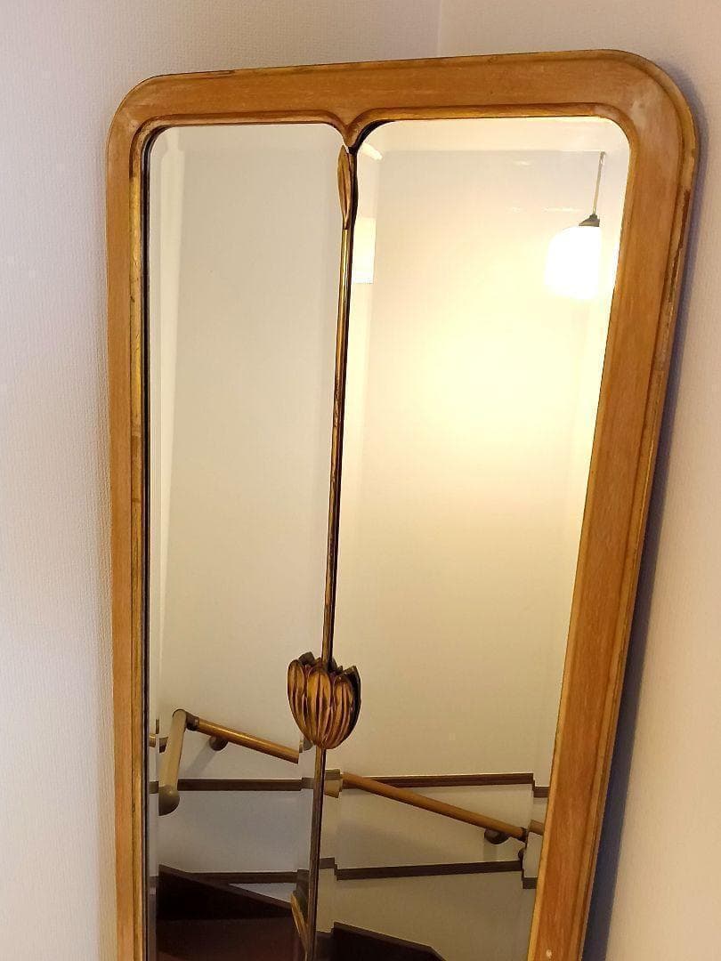 専用出品　なかみ様　アンティーク カントリー調 ミラー 壁掛け鏡 全身鏡 姿見