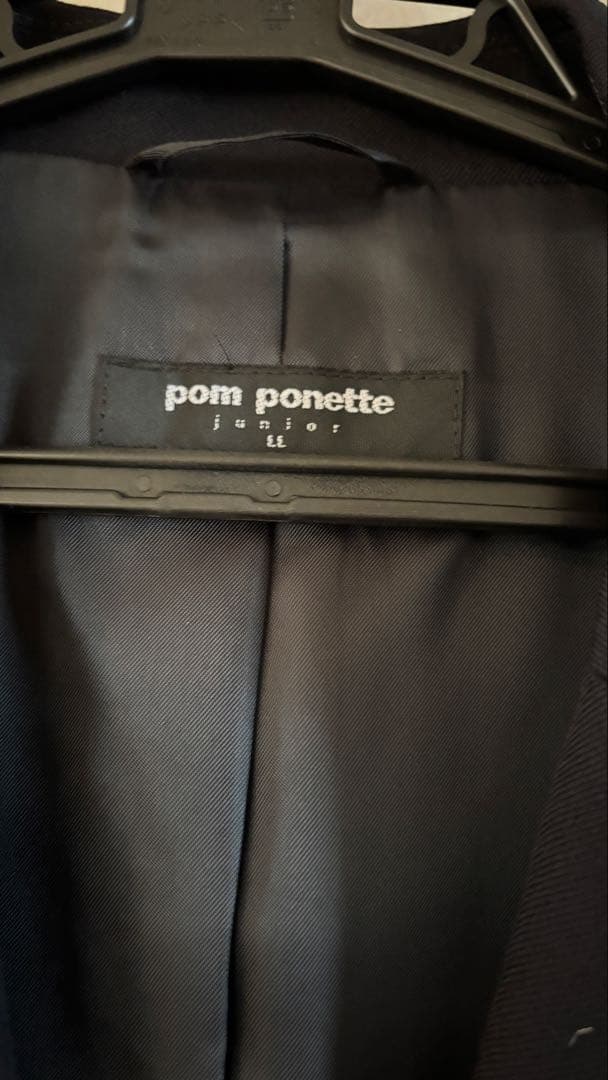 pom ponette junior 黒 スーツ・ブレザー　L L170
